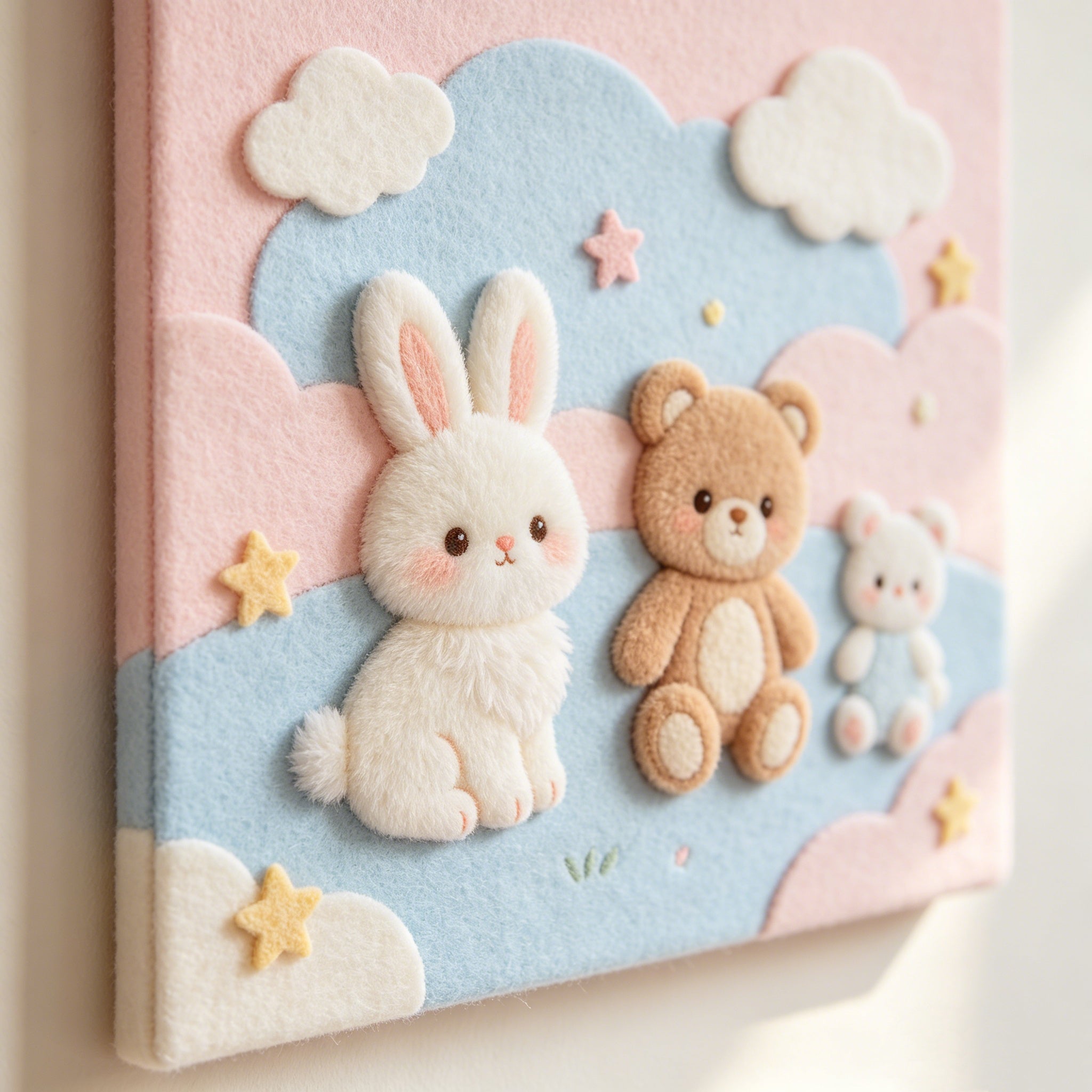 Minimalist Cute Kids Wall Art Painting