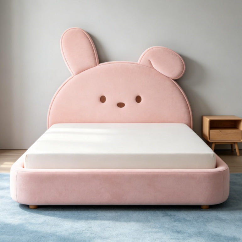 Solid Wood Minimalist Kids Nightstand